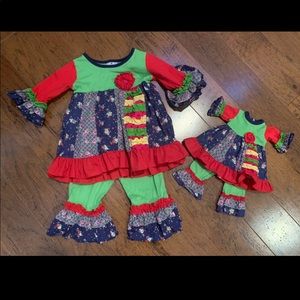 Dolly and Me matching outfit 2T
